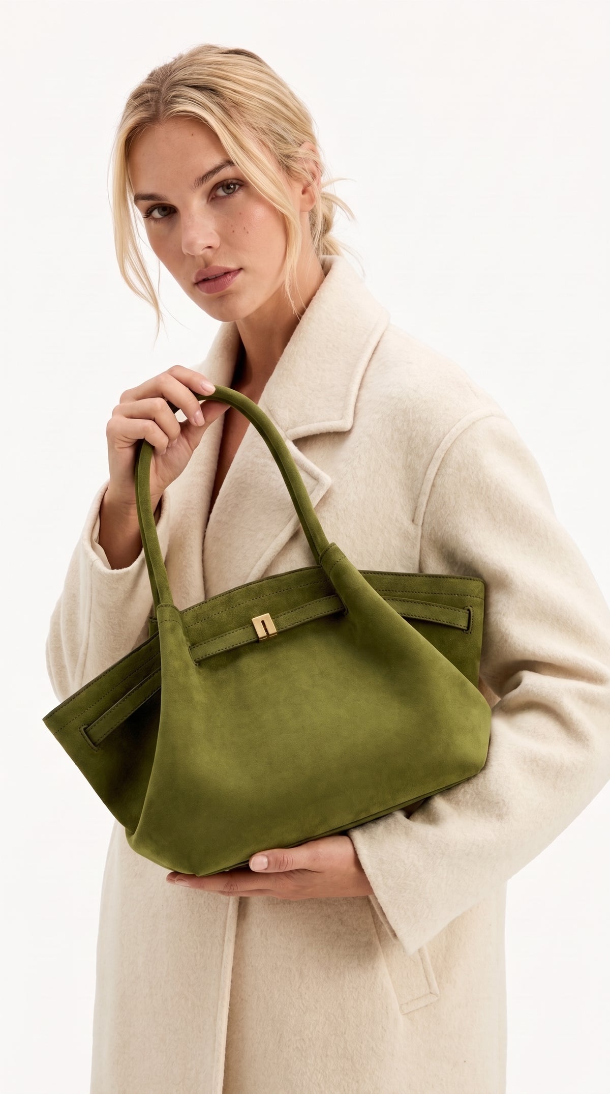 Bolso Amalfi Verde Oliva - modelo