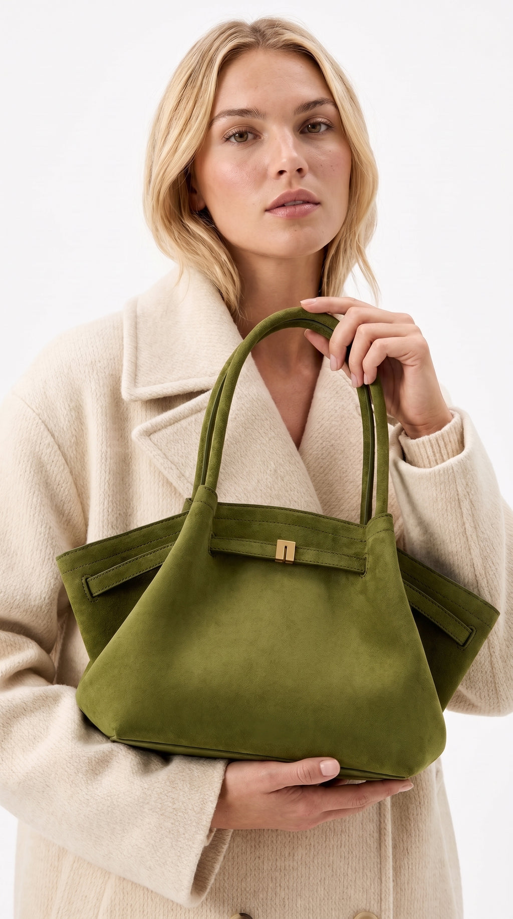 Bolso Amalfi Verde Oliva - modelo